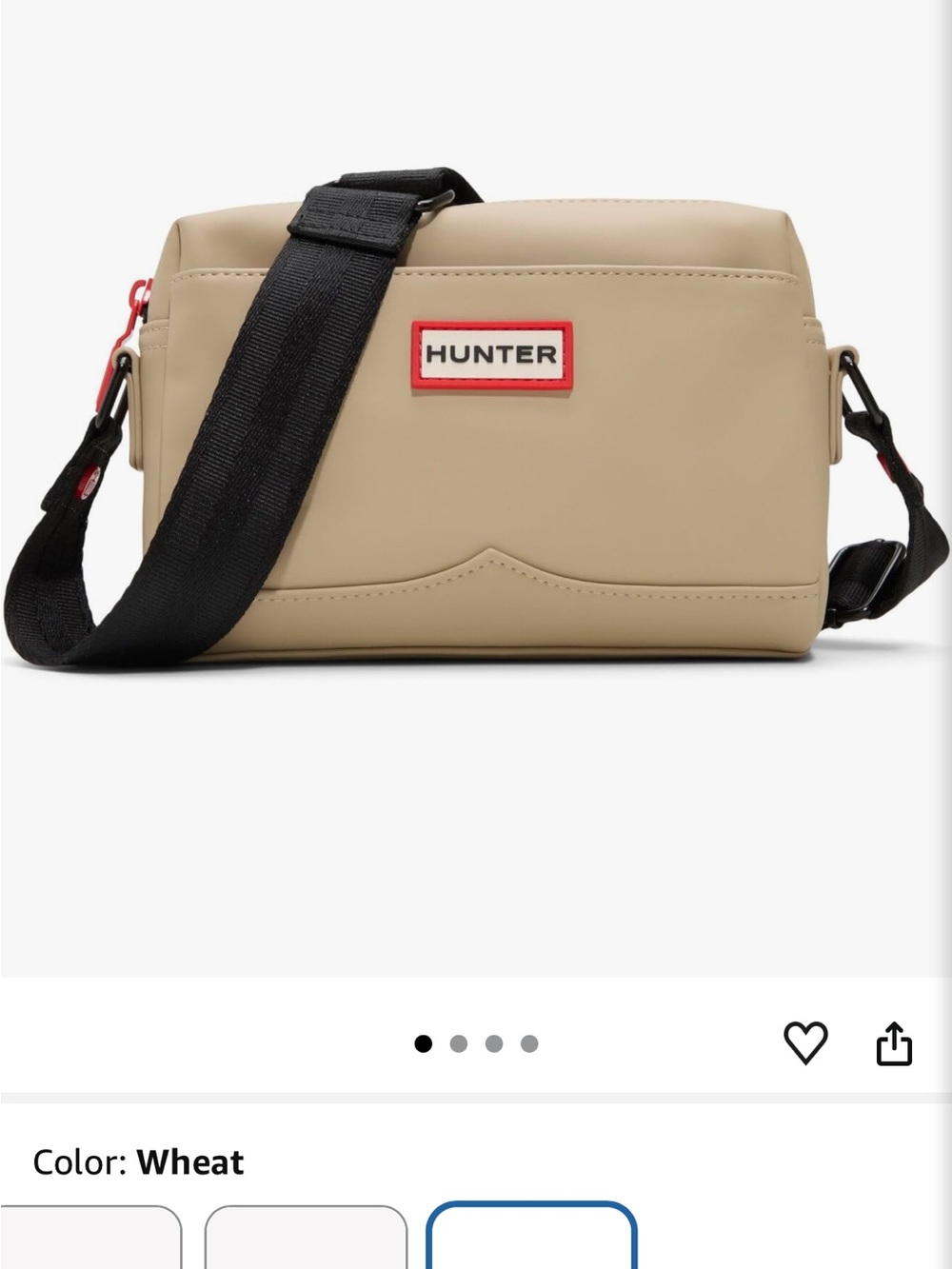 Hunter Wheat Crossbody Bag